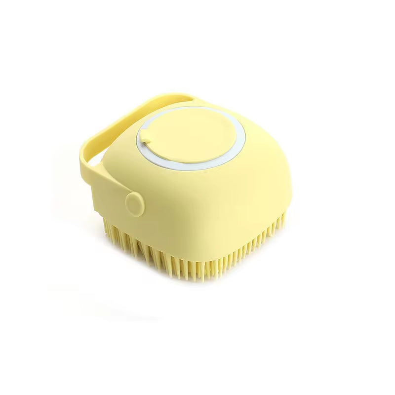 Transform Bath Time with Our Soft Silicone Pet Bathing Brush - Perfect for Dogs and Cats!