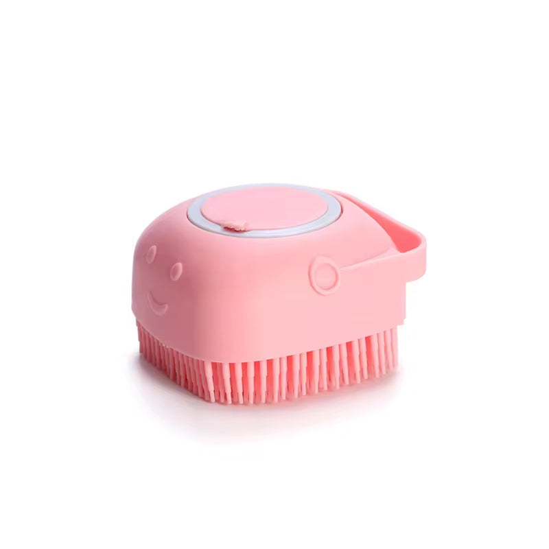 Transform Bath Time with Our Soft Silicone Pet Bathing Brush - Perfect for Dogs and Cats!
