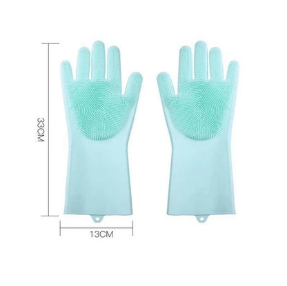 Revolutionary Pet Hair Removal Glove - Effortless Grooming for Dogs and Cats with Silicone Scrubbing Action