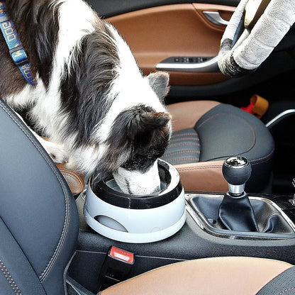 Innovative No-Spill Portable Dog Bowl - Keep Your Pets Hydrated and Mess-Free!