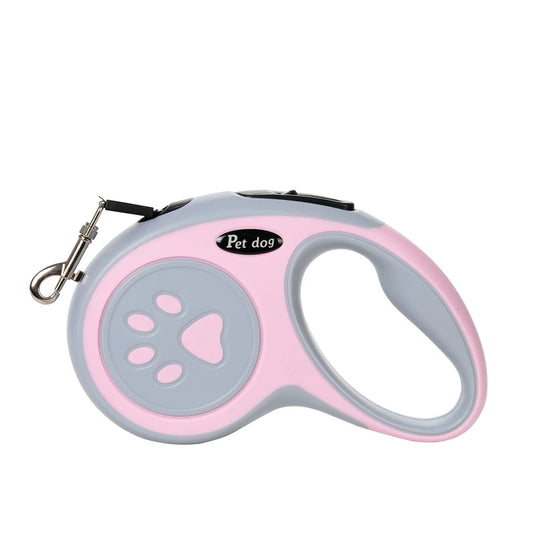 Durable Retractable Nylon Dog Leash for Small to Medium Pets - Perfect for Outdoor Adventures and Travel