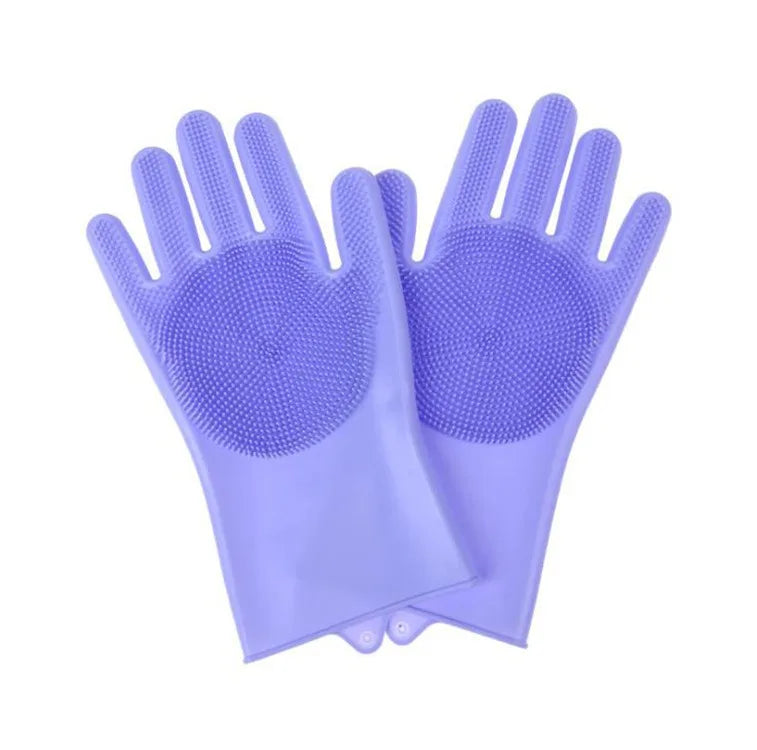 Revolutionary Pet Hair Removal Glove - Effortless Grooming for Dogs and Cats with Silicone Scrubbing Action