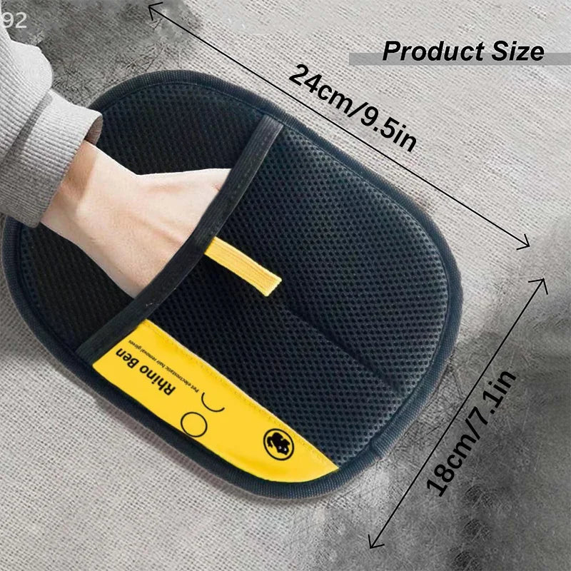 Revolutionary 2025 Electrostatic Pet Hair Removal Gloves - Effortless Grooming for Cats & Dogs