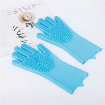 Revolutionary Pet Hair Removal Glove - Effortless Grooming for Dogs and Cats with Silicone Scrubbing Action