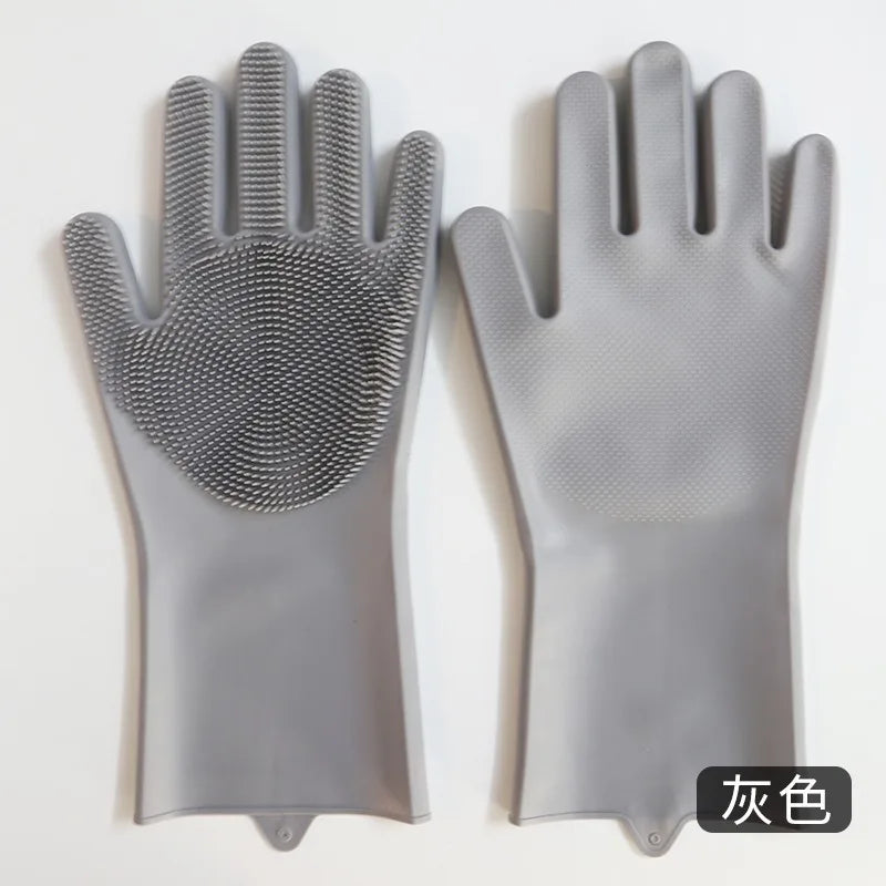 Revolutionary Pet Hair Removal Glove - Effortless Grooming for Dogs and Cats with Silicone Scrubbing Action