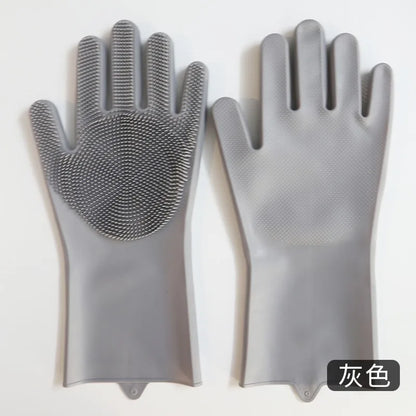 Revolutionary Pet Hair Removal Glove - Effortless Grooming for Dogs and Cats with Silicone Scrubbing Action