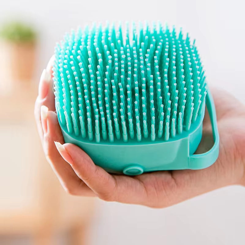 Transform Bath Time with Our Soft Silicone Pet Bathing Brush - Perfect for Dogs and Cats!